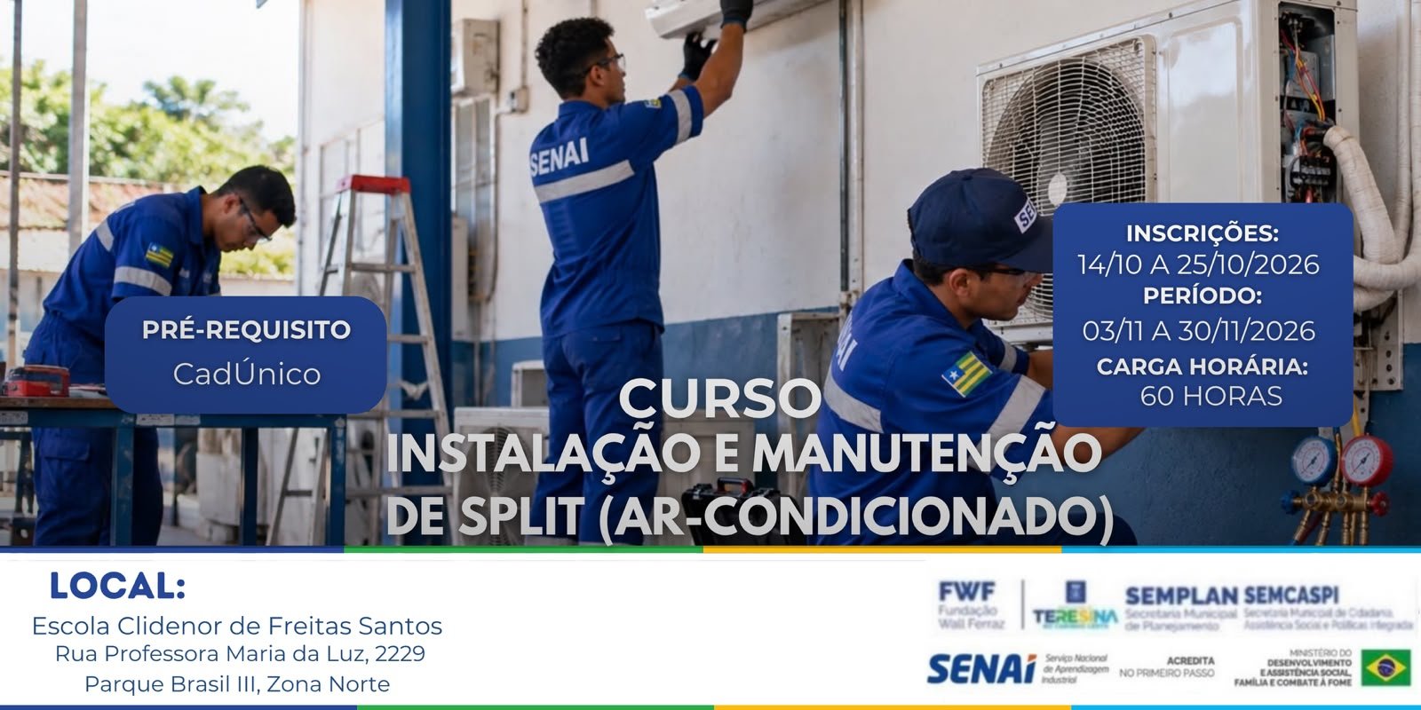Instalação e Manutenção de Split (Ar-condicionado) MDS-Norte